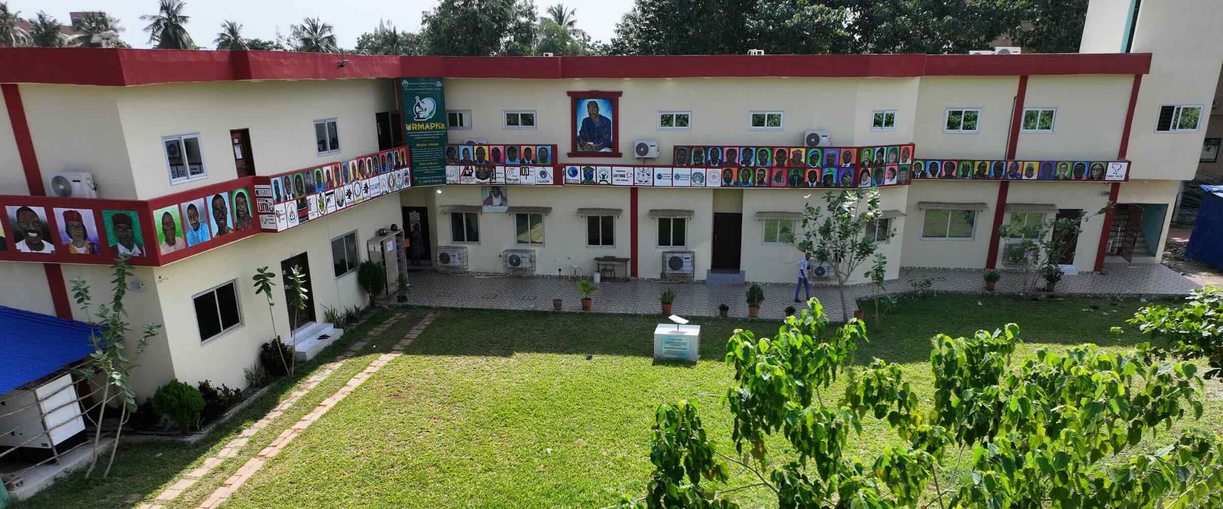 URMAPha courtyard at the University of Abomey-Calavi